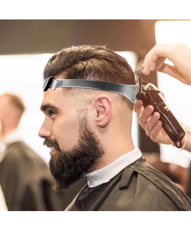 Buy Hair Cutting Edge Template - Silicone Haircut Band for Precision Shaving | Curved Haircut Bands for Adults | Home Improvement Hair Cutter - Buy Online on GoSupps.com