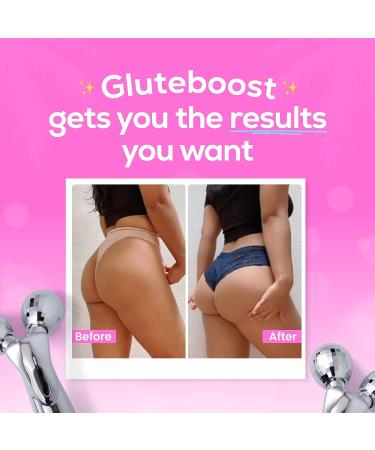 Gluteboost Microcurrent Ion 3D Glute Roller for Body, Bum & Facial Contour | Anti-Aging, Cellulite Reduction, Skin Tightening & Firming | Solar Powered - Buy Online on GoSupps.com