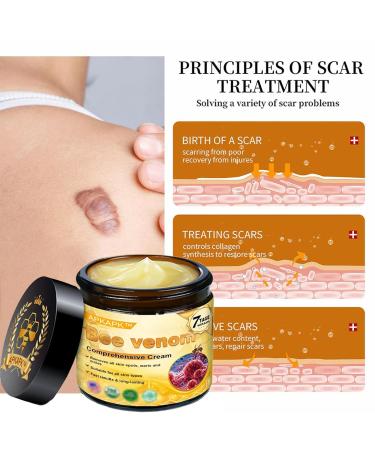 Bee venom comprehensive Cream Bee Venom Skin Treatment Cream Deeply moisturizes firms and reduces skin blemishes (2PCS) - Buy Online on GoSupps.com