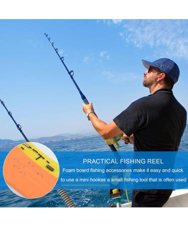 Maotrade 20 Pcs Winding Fishing Cord Foam Plate 6x14 cm - Pre-Winder Wire Fishing Board Accessories (Random Color) - Buy Online on GoSupps.com