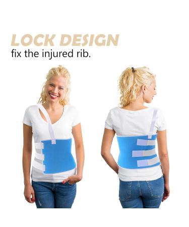Artibetter Broken Rib Brace Adjustable Rib Support Brace Chest Wrap Belt Rib Cage Protector for Cracked Fractured or Dislocated Ribs Protection M Medium M - Buy Online on GoSupps.com