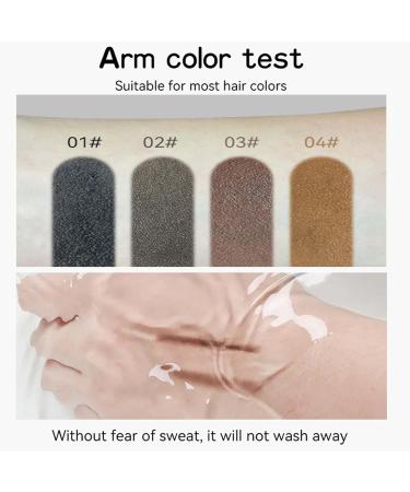 Trendyfave Instantly Black Hairline Powder Quick Cover Grey Hairline Shadow Root Touch Up Sweatproof Long-Lasting Hair Root Concealer for Thinning Hairline Eyebrows Beard Line Hair Mascara 01-Black - Buy Online on GoSupps.com