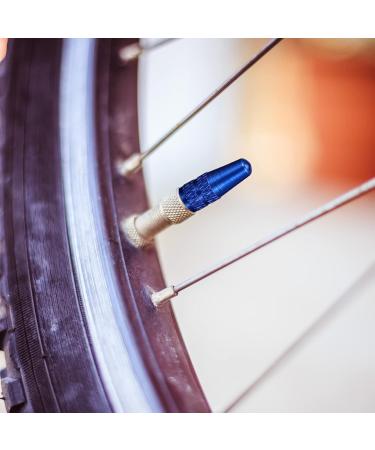 Sospiro Aluminum Bicycle Presta Valve Caps - 4-Piece French Dust Protection Set for Bike Tires - Buy Online on GoSupps.com