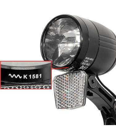 Buy P4B LED Headlights for E-Bikes - 100 Lux Aluminum 6V-48V Multi-Position Holder Surge Protection STVZO Approved - Buy Online on GoSupps.com