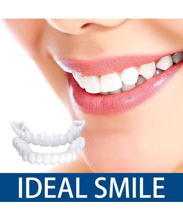Buy 3 Pairs Snap-On Veneers - Instant Whitening & Comfort Fit for Men & Women | Transform Your Smile & Boost Confidence - Buy Online on GoSupps.com