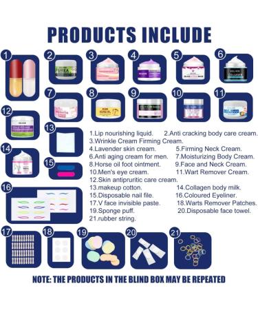 Paiqiu Beauty 2021 Advent Calendar | 24 Unique Makeup & Skincare Sets for a Festive Countdown - Buy Online on GoSupps.com