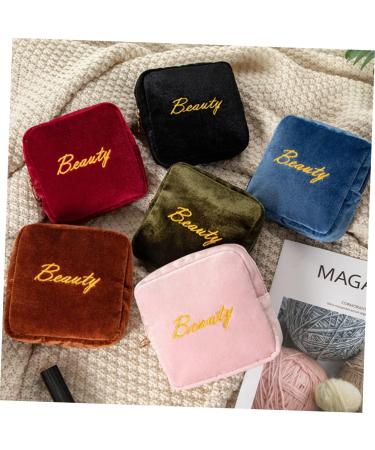 Hemoton 2pcs Cosmetic Pouch for Purse Mini Makeup Pouch Sanitary Napkin Pouch Pad Baby Picture 4x2pcs 13*13*4cmx2pcs - Buy Online on GoSupps.com