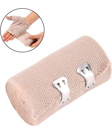 4pcs Wrap Compression Roll with Extra Metal Clips Sports Supplies for Ankle Support Arm Leg or Chest Injury - Buy Online on GoSupps.com