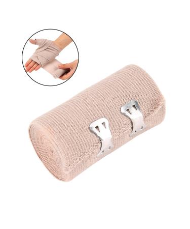 4pcs Medical Wrap Compression Roll Extra Metal Clips Sports Supplies Ankle Support Arm Leg Chest Injury - Buy Online on GoSupps.com