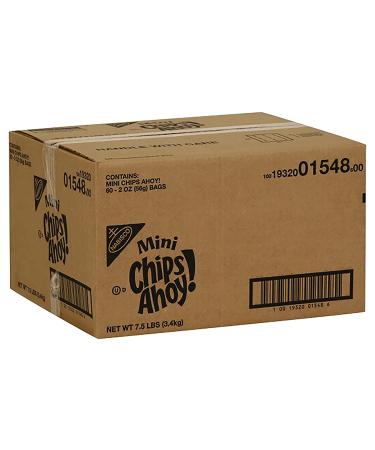 Chips Ahoy! Chunky Chocolate Chip Cookies - 2oz Single Serve Packs (Pack of 60) - Buy Online on GoSupps.com