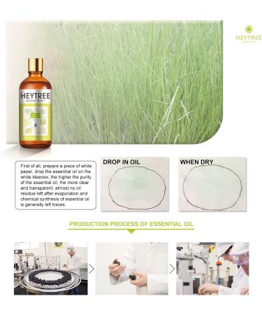 HEYTREE Vetiver Essential Oil 100ml - 100% Pure Therapeutic Grade for Diffuser (Pack of 1) - Buy Online on GoSupps.com