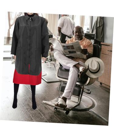 DOITOOL Hairstylist Work Clothes Pet Grooming Clothes Long Sleeve Uniform Workwear for Men Women Clothing Work Dress Grooming Apron Cosmetic Men and Women Nylon Polyester Gown - Buy Online on GoSupps.com