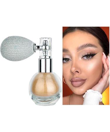 Highlighter Powder Spray - High Gloss Spray Scented Glitter Powder - Young Girls Beauty Products for Home Working Gathering Shopping Dating Traveling Puchen 2# - Buy Online on GoSupps.com