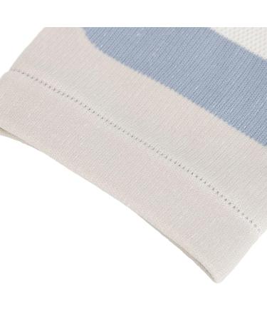 Compression Knee Sleeve | Light Gray Elastic Knee Brace | Sweat Absorbent & Nonslip | Breathable Fitness Support (M) - Fast International Shipping - Buy Online on GoSupps.com