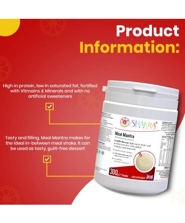 Meal Mantra Vanilla Vegan Isolate Protein Workout Powder Drink for Gym & Training. Build Muscle & Get Toned | Spiritually Aligned Supplements. Shakra Health - Buy Online on GoSupps.com