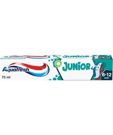 Buy Aquafresh Junior Toothpaste 75ml - Fluoride-Free Kids' Dental Care | International Shipping Available - Buy Online on GoSupps.com