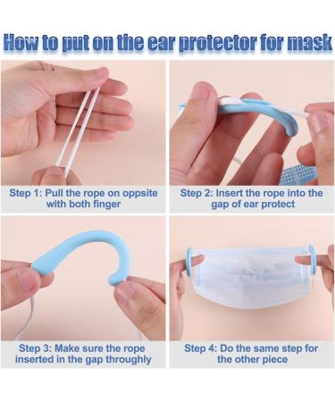 Silicone Ear Hooks - Reusable Anti-Slip Ear Grips for Adults (12 Pairs) - Buy Online on GoSupps.com
