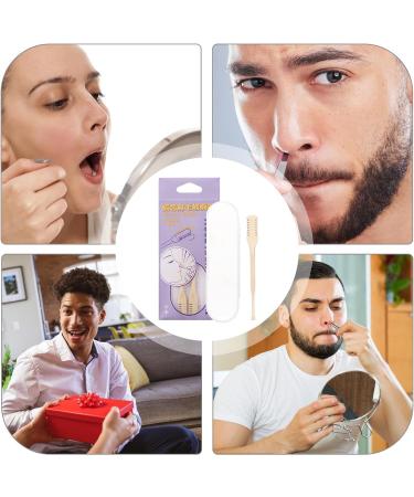 2 in 1 Nose Hair Trimmer Nose Hair Cleaner 360 Degree Rotatable Nose Hair Trimmer Portable Manual Nostril Hair Removal Device with Ear Cleaner for Women and Men Double Cutter Head - Buy Online on GoSupps.com
