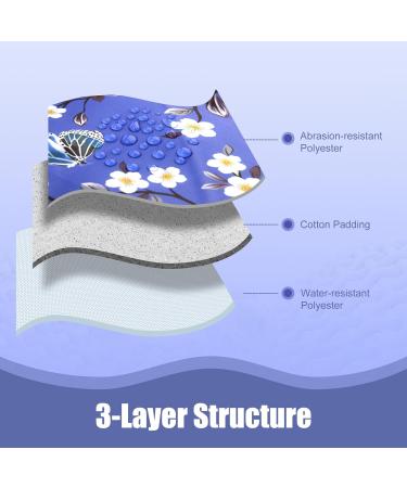 Sewing Machine Cover with Storage Pockets,Dust Cover for Sewing Machine,Protective Quilted Dust Cover,Sewing Machine Dust Cover Compatible with Most Standard Singer & Brother Sewing Machines - Buy Online on GoSupps.com