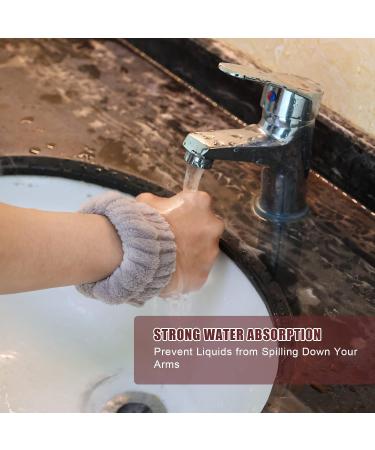 Buy Luter 4 Pairs Microfiber Welding Tapes - Soft Absorbent Headband Bracelets for Women & Girls in Brown White Nude Pink | International Shipping - Buy Online on GoSupps.com