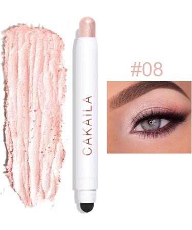  HMME 12-color eyeshadow pencil set glitter eyeliner pencil pearly eyeliner highlighter pearly eyeshadow stick long-lasting and waterproof - Buy Online on GoSupps.com