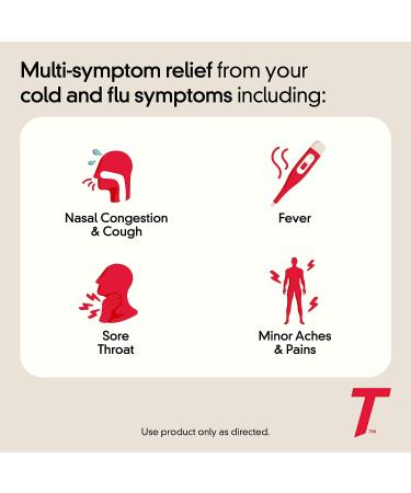 Tylenol Cold + Flu Severe Day & Night Caplets - 24 Count - Buy Online on GoSupps.com