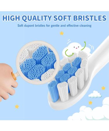 Kids Electric Toothbrush Replacement Heads for Philips Sonicare - 8 Ultra Soft Bristles for Ages 6+ | Compatible with Sonicare Kids - Buy Online on GoSupps.com
