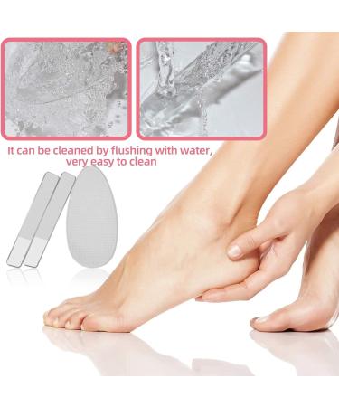 RedFlow Nano Glass Nail File and Foot File Set - Professional Manicure Kit for Natural Nails, Callus Removal & Dead Skin - 3 Piece Set - Buy Online on GoSupps.com