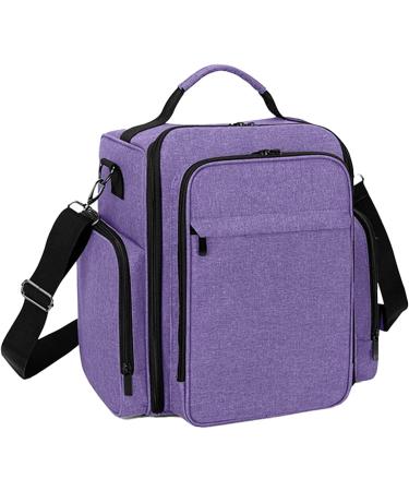  Bexdug Nail Polish Organizer Case Double Layer Nail Polish Holder Holds 48 Bottles | Nail Polish Travel Organizer Nail Polish Organizer - Buy Online on GoSupps.com