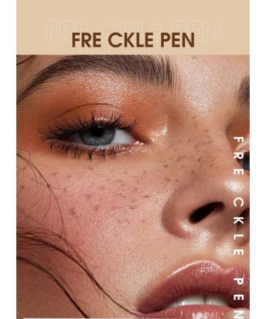 Freckle Pen Duo Set - Long-Lasting Waterproof Magic Makeup Tool for Natural Sun-Kissed Skin (Dark Brown + Light Brown) - Buy Online on GoSupps.com