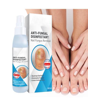 GkgWuxf Nail StrengtheningFoot Nail Nourishing Spray 100ml Nonsticky Strengthening Spray for Damaged Cracked Brittle Nails for Daily Hand and Foot Care