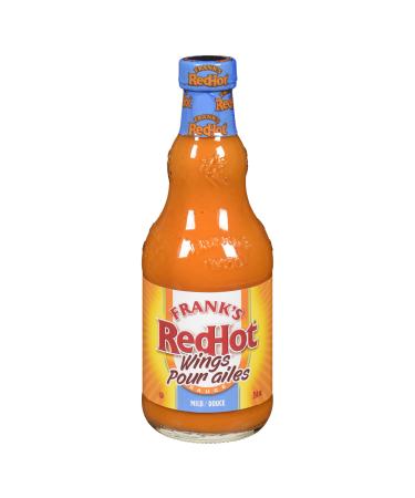 Frank's Redhot Hot Sauce Mild Wings 354mL Case Pack Count 12