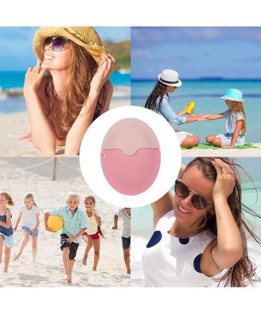Roll On Applicator Bottle Refillable | Sunscreen Refillable Container Roller | Reusable Rolling Sunscreen Applicator for Kids Adults Families Pink - Buy Online on GoSupps.com