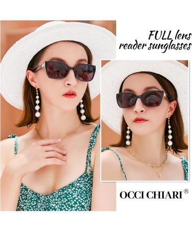 OCCI CHIARI Women s Reader Sunglasses - 2.5 Magnification - Stylish Black Reading Glasses for International Shipping - Buy Online on GoSupps.com