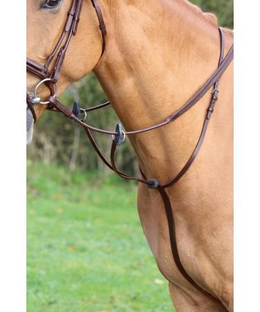Shires Aviemore Running Martingale Choose Colour & Size Small Pony Havana - Buy Online on GoSupps.com