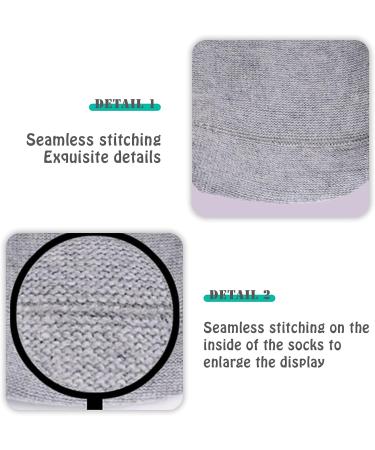 SHYEKYO 5Pcs Soft Thickened Cotton Amputee Socks for BK Stump Shrinker Compression - Amputee Care and Stump Protection - Buy Online on GoSupps.com