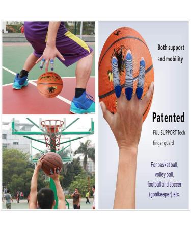 2pcs Finger Splints Sleeve Brace for Middle, Ring, Index & Trigger Fingers - Basketball Finger Guard - Adjustable Fit for Arthritis & Pain Relief - Buy Online on GoSupps.com