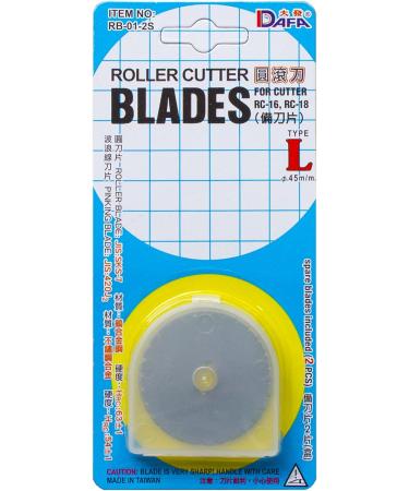 Dafa 45mm Skip Blades for Rotary Cutters  2 Perforating Rotary Cutter Blades Per Pack  Fits Most Rotary Cutters - Buy Online on GoSupps.com