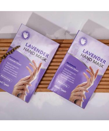 Deep Moisturising Hand Mask for Dry Cracked Hands Hand Moisturising Gloves - Hand Masks Hand Care Spa Treatment Soothe & Hydrate Dry Skin Nails Cuticles - 5 Packs Lavender Lavender #1 - Buy Online on GoSupps.com