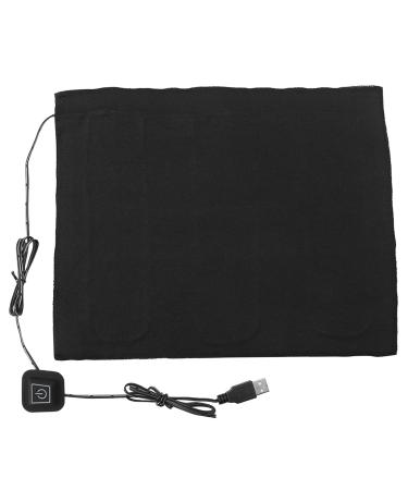 Joyzan USB heating mat film black heating pillow with 3 layer adjustment switch carbon fiber heating mat DC 5V Electric heating element for clothing seat pet warmer mouse pad warm blanket shoulder neck