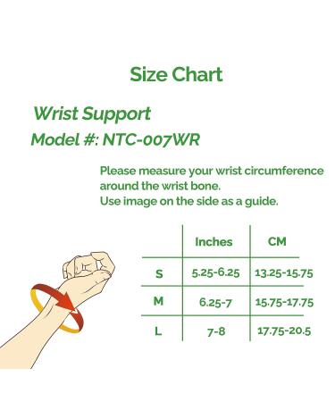 Neotech Care Wrist Band - Adjustable Compression Strap - Elastic & Breathable Fabric - Support Sleeve for Tennis Sports Exercise - Men Women Right or Left - Grey Colour (Size M 1 Unit) M 1 - Buy Online on GoSupps.com