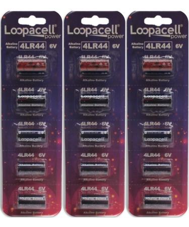 15 Alkaline Battery 6V A544 4LR44 PX28A