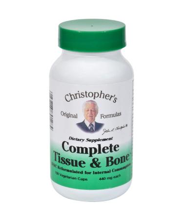 Dr. Christopher's Complete Tissue and Bone - 440 mg - 100 Vegetarian Capsules