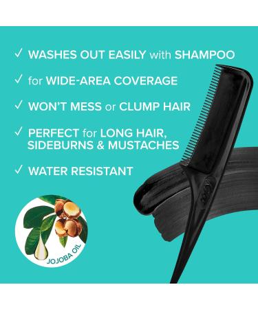 KISS Quick Cover Gray Hair Touch Up Comb in Black - CGC01 - Buy Online on GoSupps.com