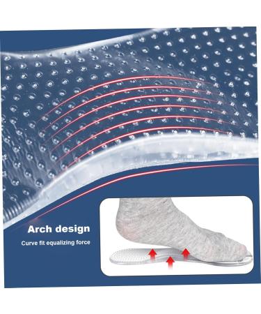 Arch Support Inserts for Sandals & Flip-Flops - 2 Pairs Women s Self-Adhesive Gel Cushions for Plantar & Flat Feet Relief - Buy Online on GoSupps.com