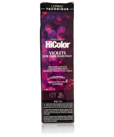 L'oreal Paris Excellence Hicolor Permanent Hair Color  Red Violet