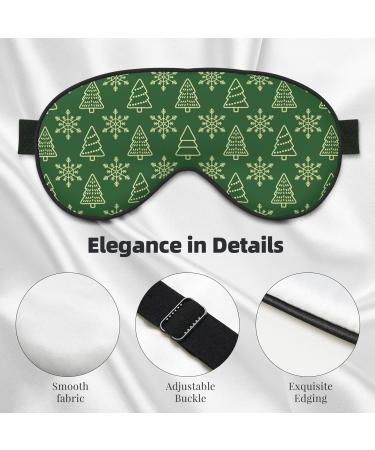Buy Christmas Double-Sided Sleep Mask | Adjustable Soft Eye Covers for Perfect Shading & Reduced Eye Edema | International Shipping Available - Buy Online on GoSupps.com