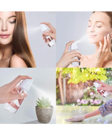 2 Pack 3.4oz Small Spray Bottles for Hair & Face - Refillable Fine Mist Travel Spray Bottles for Perfume, Cosmetics, Plants - Ideal for Christmas Tree & Cleaning Solutions - Buy Online on GoSupps.com
