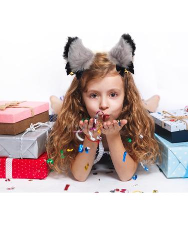 Healvian Fur Fox Cat Ear Headband Cat Ear Headband Party Hair Ears Headband Halloween Headbands Animal Ears Hair Accessories Animals Ears Headband for Cosplay Halloween Christmas Party Costume - Buy Online on GoSupps.com