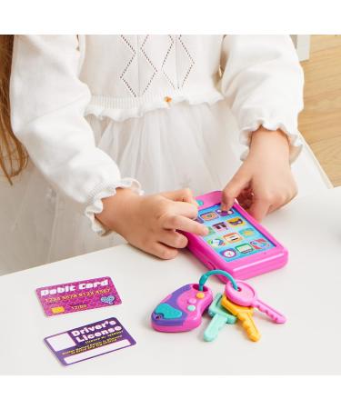 Joyin Rosa Playing Smartphone Key Fob & Credit Card Set - Kids' Cell Phone Toy for Toddlers | Perfect Birthday Gift for Ages 1-5 - Buy Online on GoSupps.com